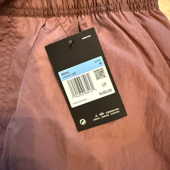 Nike Jordan Mens Cargo Active Pants Smoky Mauve 23 Engineered Standard Fit M NWT - Picture 5 of 8